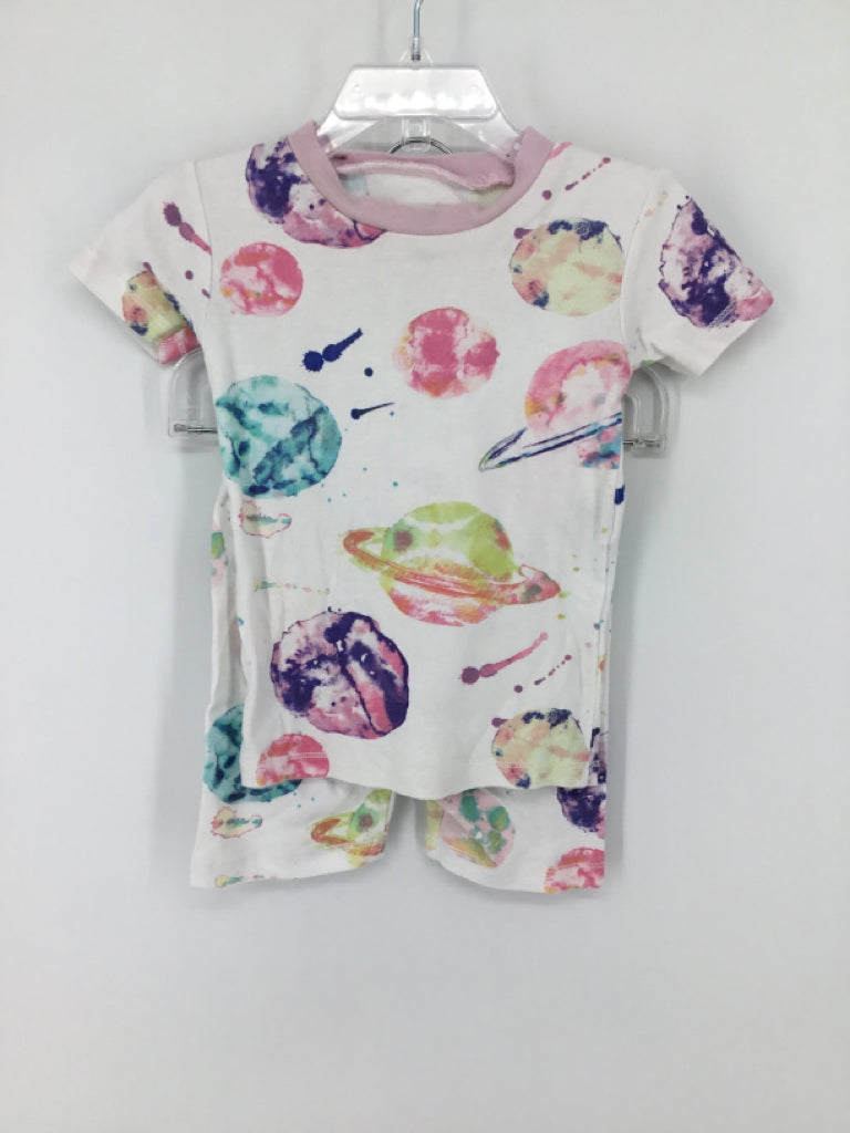 Burt's Bees Baby Child Size 2 Pink Pajamas - girls