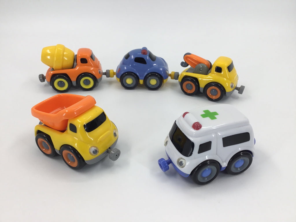 Toy Park Magnetic Vehicles - Set of 5