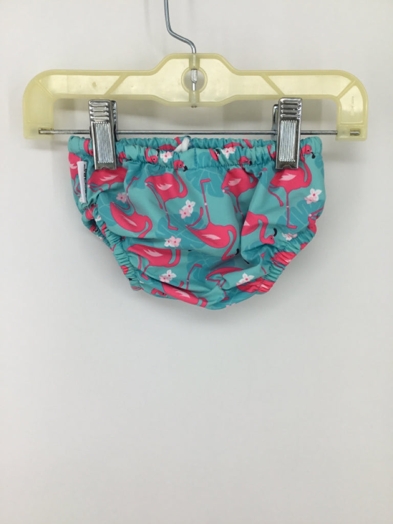 Zoocchini Child Size 6-12 Months Blue Swimwear - girls