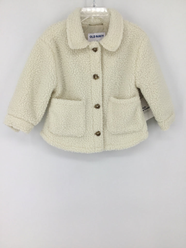 Old Navy Child Size 2 Cream Jacket - girls