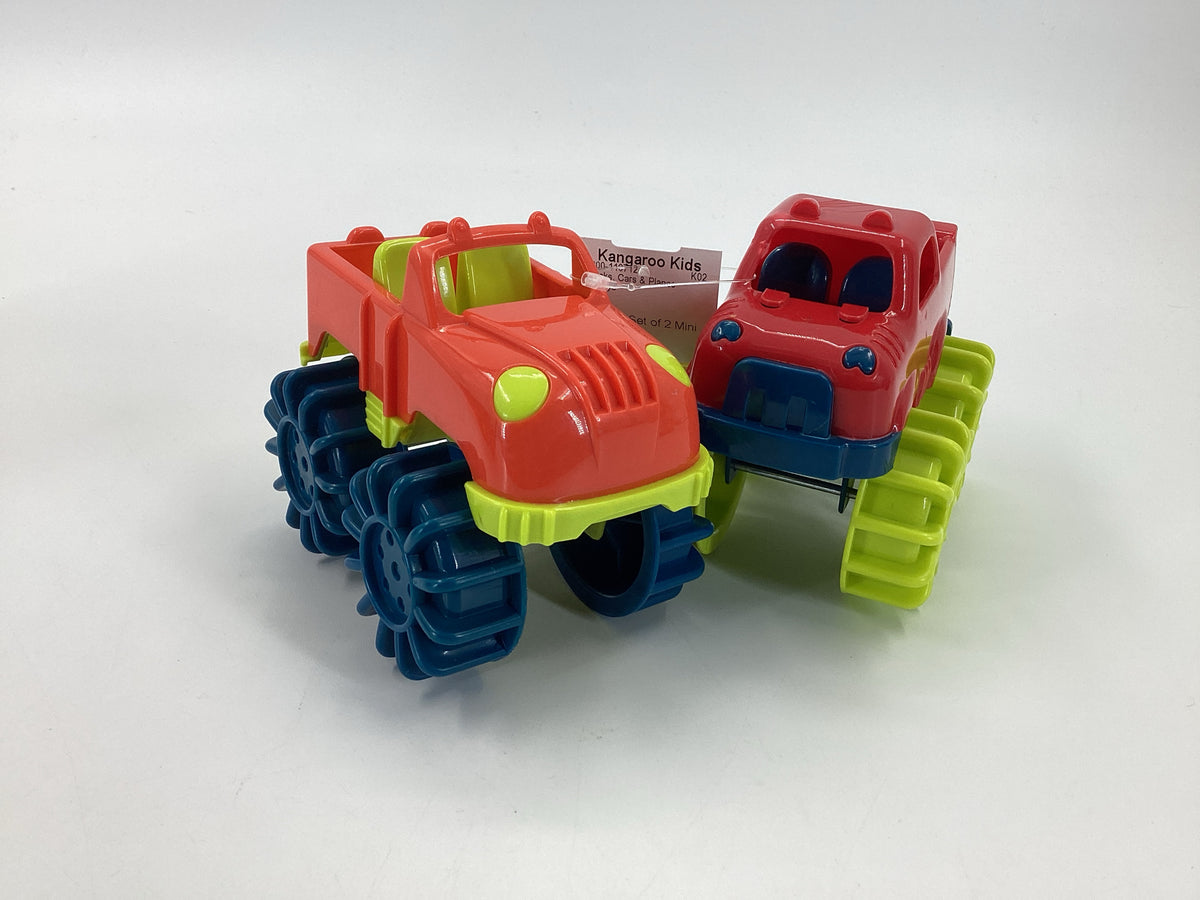 B Toys Set of 2 Mini Trucks