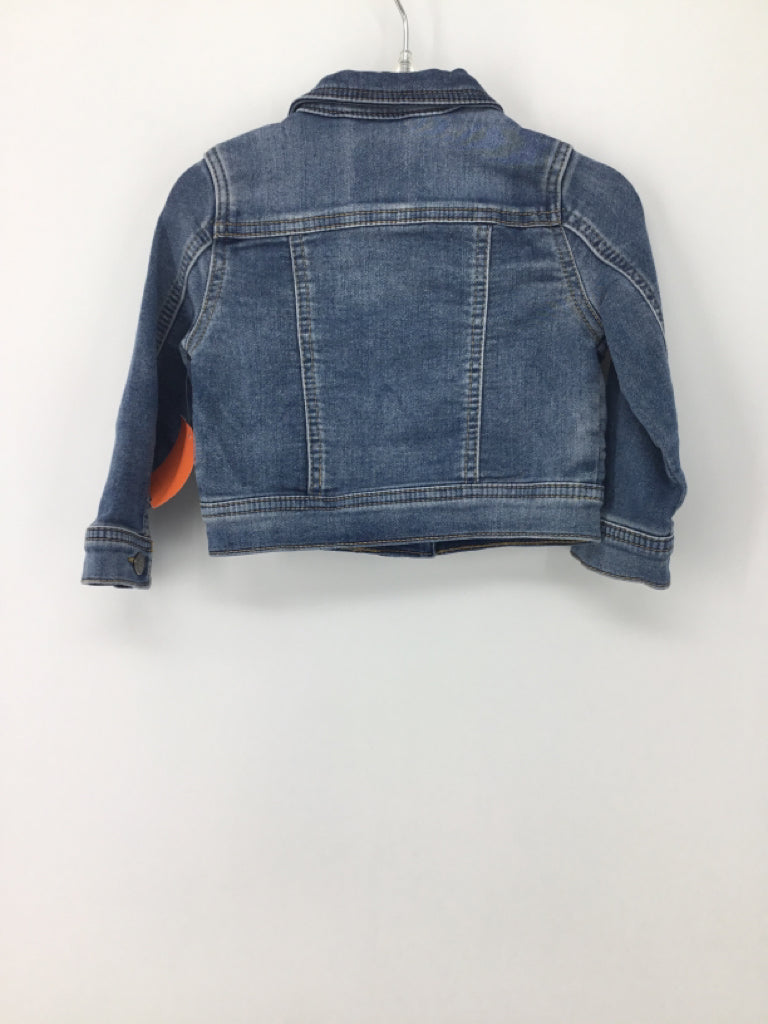 Cat & Jack Child Size 12 Months Blue Solid Jacket - boys