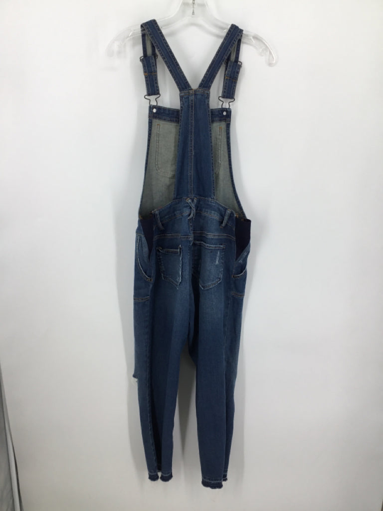 Indigo Blue Size S Denim Overalls