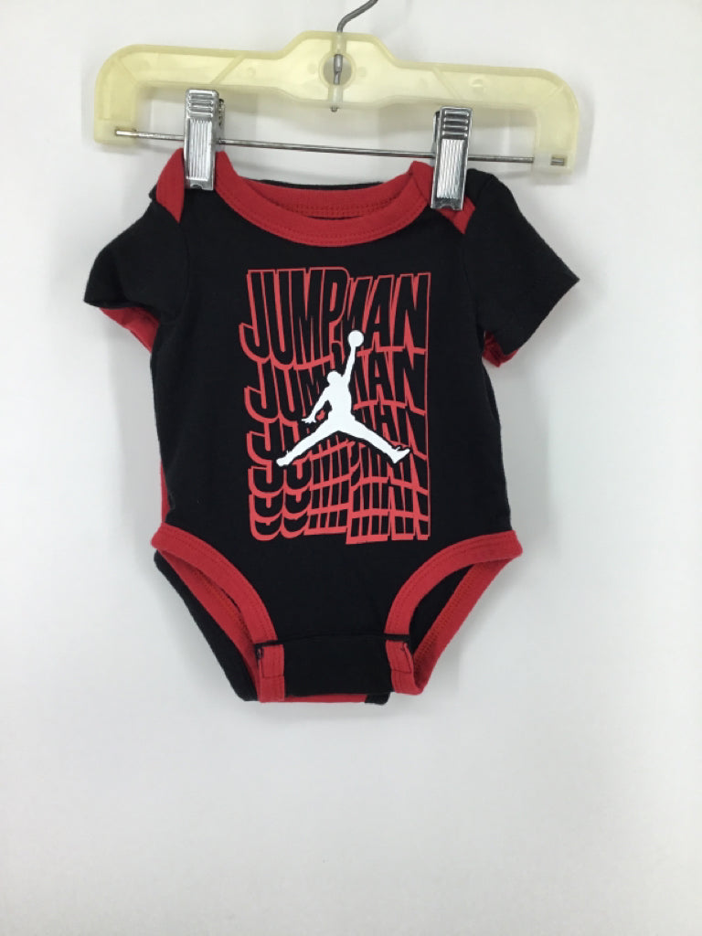 Nike Child Size Newborn Black Onesie