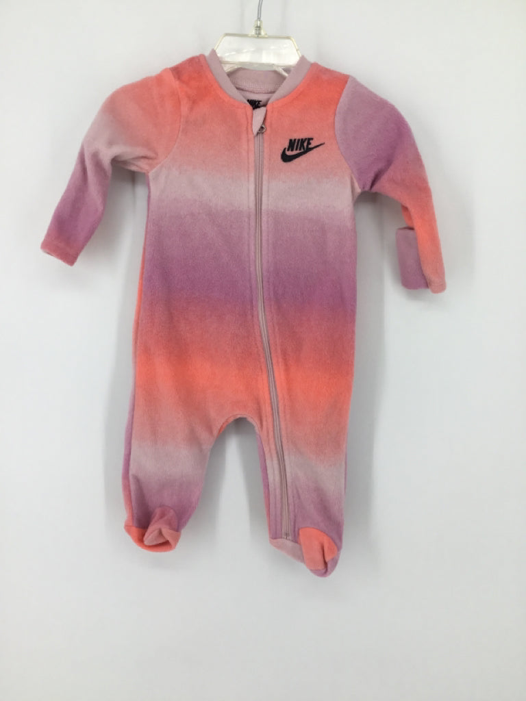 Nike Child Size 3 Months Pink Sleepers