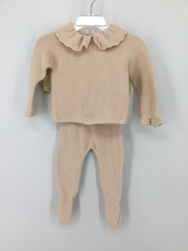 Zara Child Size 3-6 Months Pink Outfit - girls