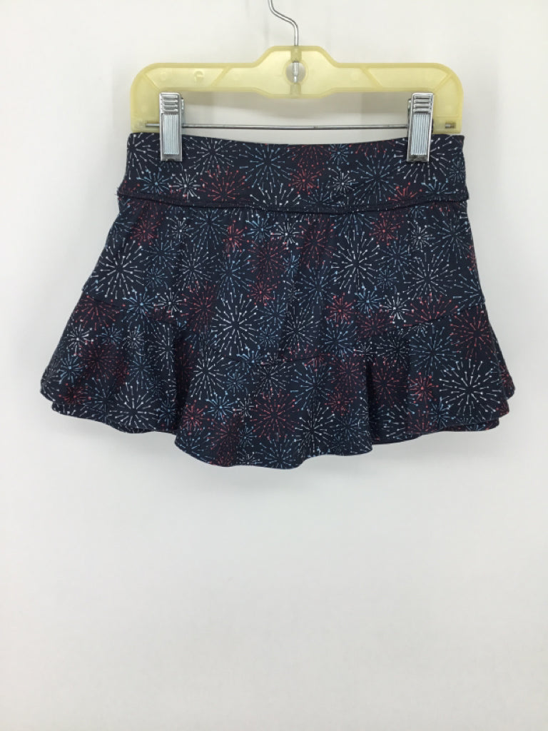 All In Motion Child Size 6 Navy Stars & Stripes Skirt
