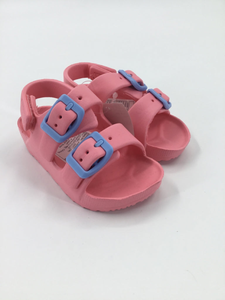 Lily & Dan Child Size 5 Toddler Pink Sandals/Flip Flops
