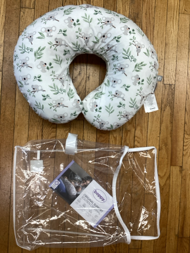 Boppy White Print Nursing Pillow
