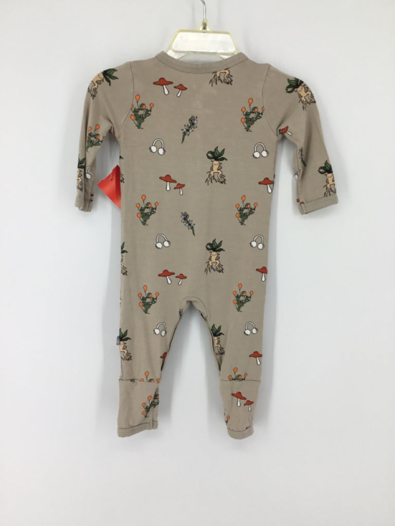 Kyte + Harry PotterChild Size 3-6 Months Tan Print Pajamas - boys