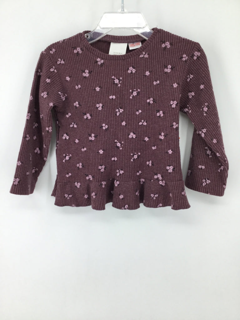 Zara Child Size 18 Months Purple Shirt - girls