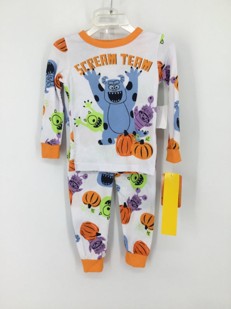 Disney Child Size 3 Multi-Color Halloween Pajamas