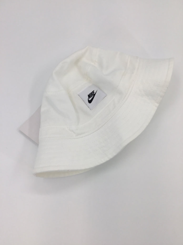 Nike Child Size L White Solid Hats - boys