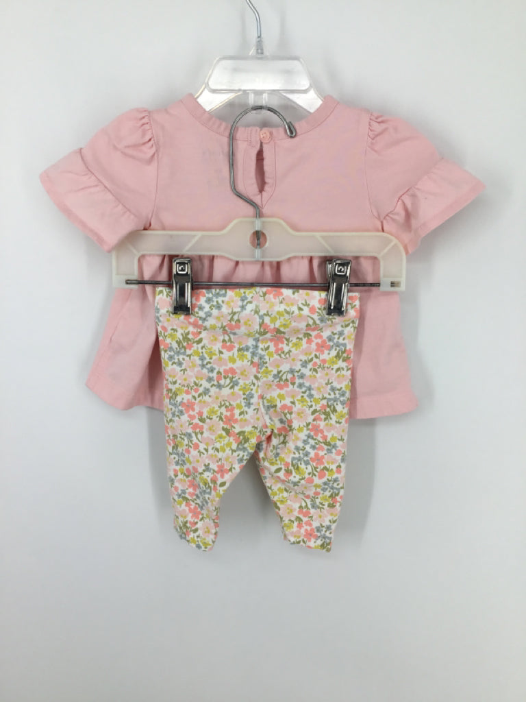 Just One You Made by Carters Child Size 3 Months Pink Easter Outfit