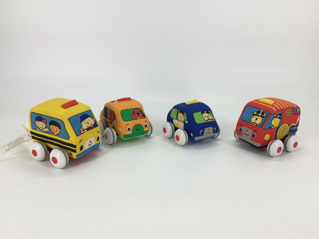 Melissa & Doug K's Kids' Pull-Back Vehicle Set