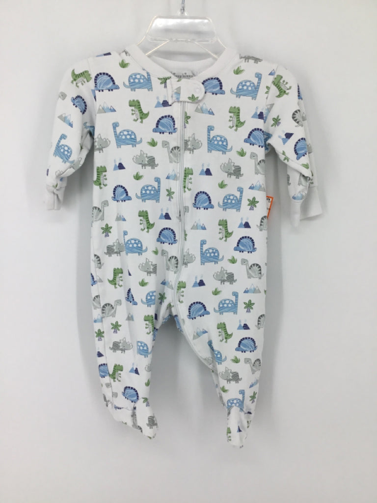 Kissy Kissy Child Size 6-9 Months Blue Sleepers