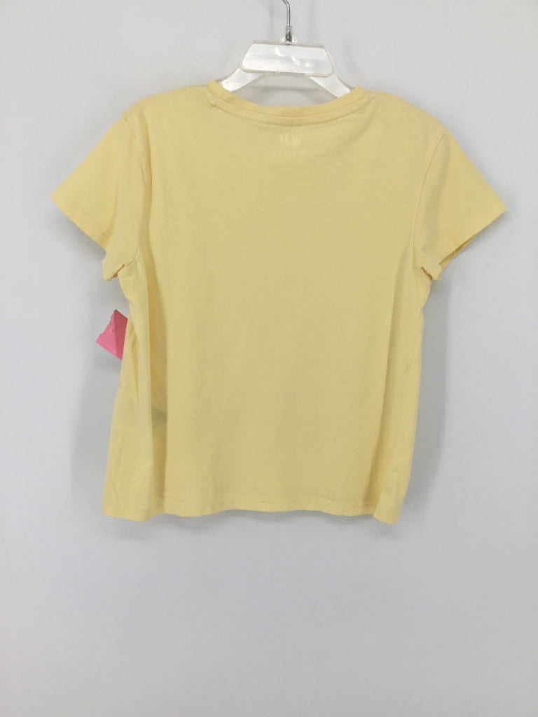 H & M Child Size 5 Yellow T-shirt - girls