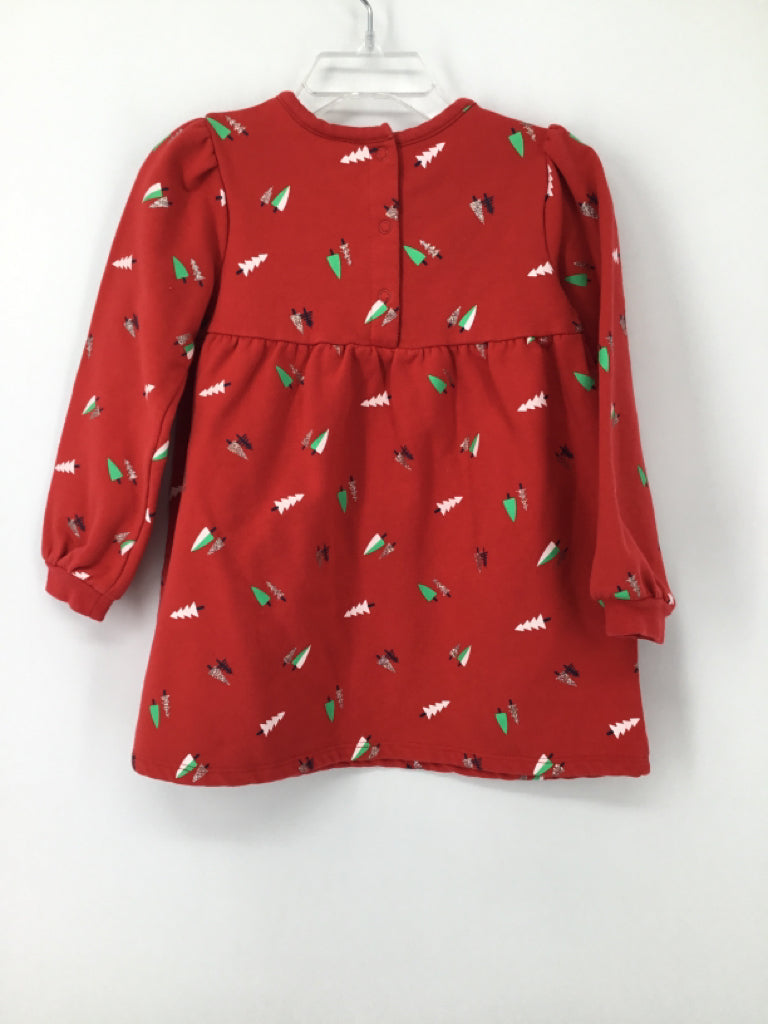 Tucker + Tate Child Size 24 Months Red Christmas Dress