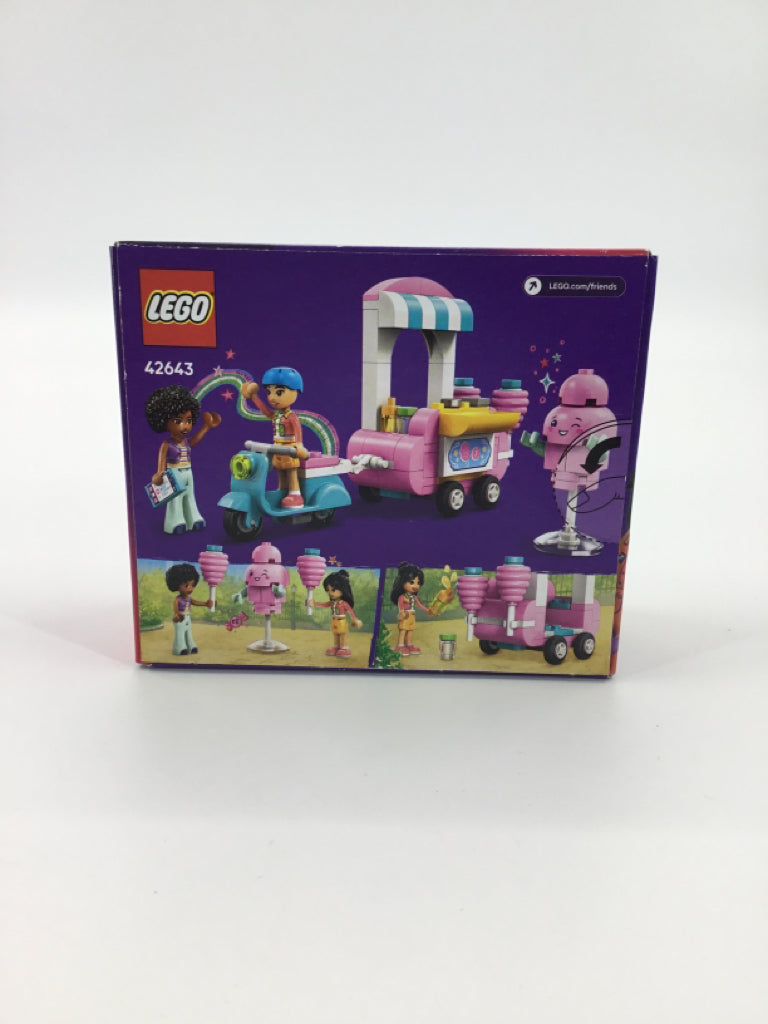 Lego Friends Cotton Candy Stand & Scooter