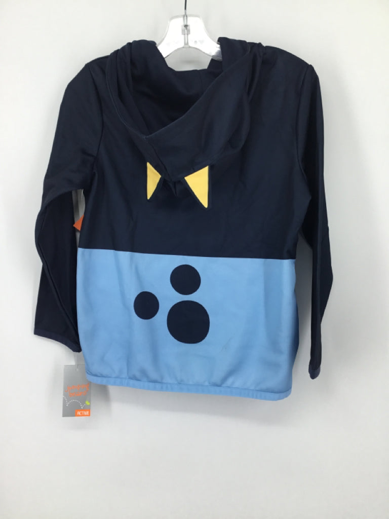 jumping beans + Bluey Child Size 6 Blue Character Hoodie - boys