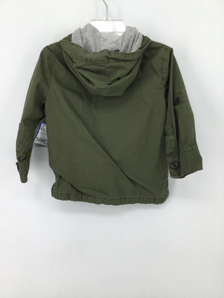 Baby Gap Child Size 18-24 Months Green Solid Jacket - boys