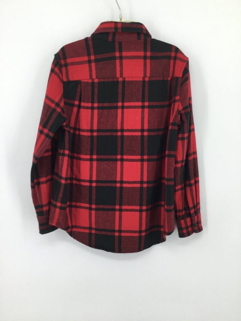 Ralph Lauren Child Size 6 Red Plaid Shirt - boys