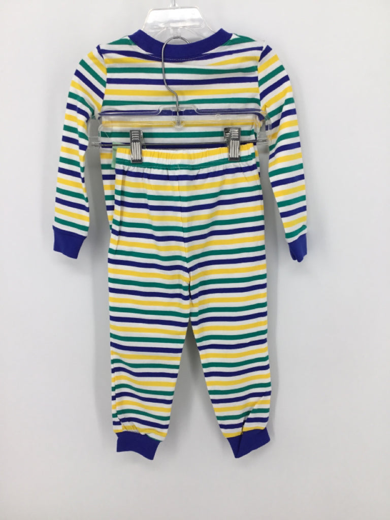 Stitchy Fish Child Size 3 Blue Stripe Pajamas - boys