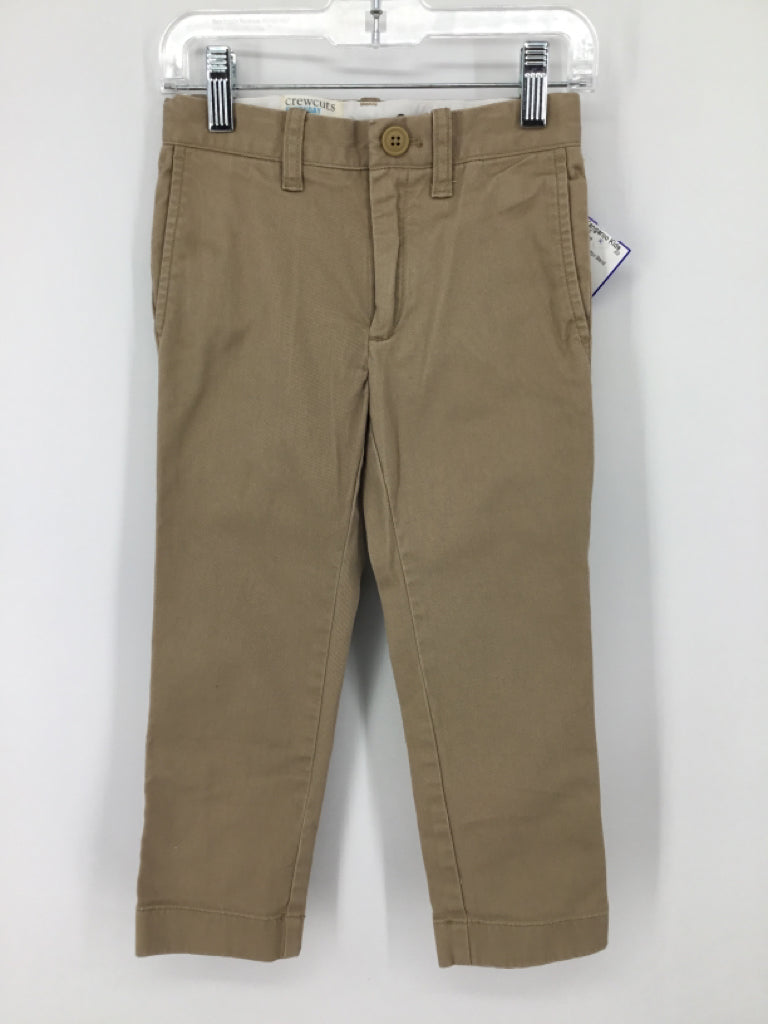 Crewcuts Child Size 4 Tan Solid Pants - boys