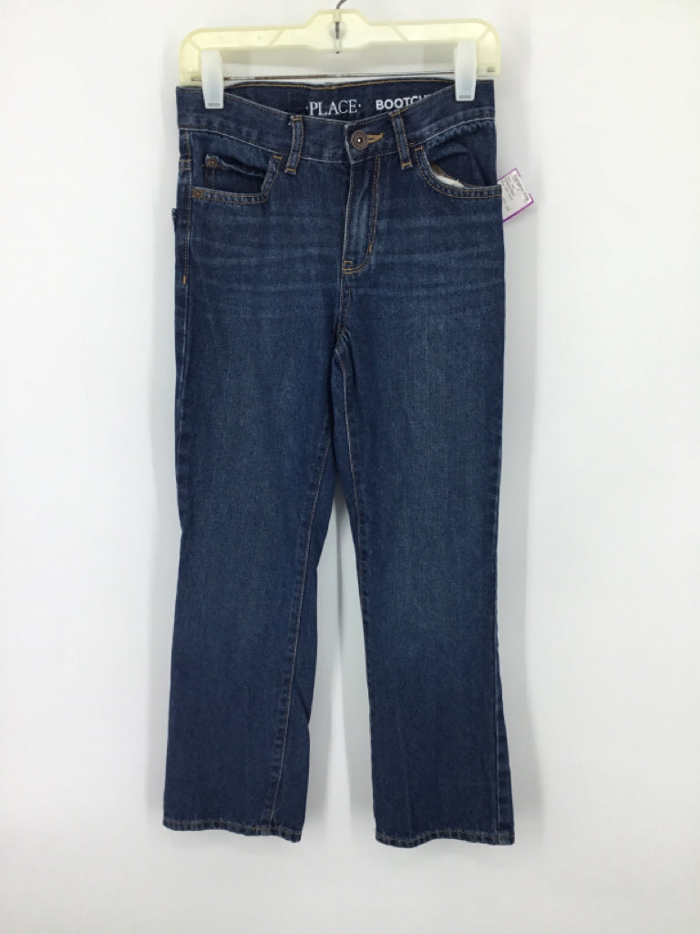 Childrens Place Child Size 10 Blue Solid Jeans - boys