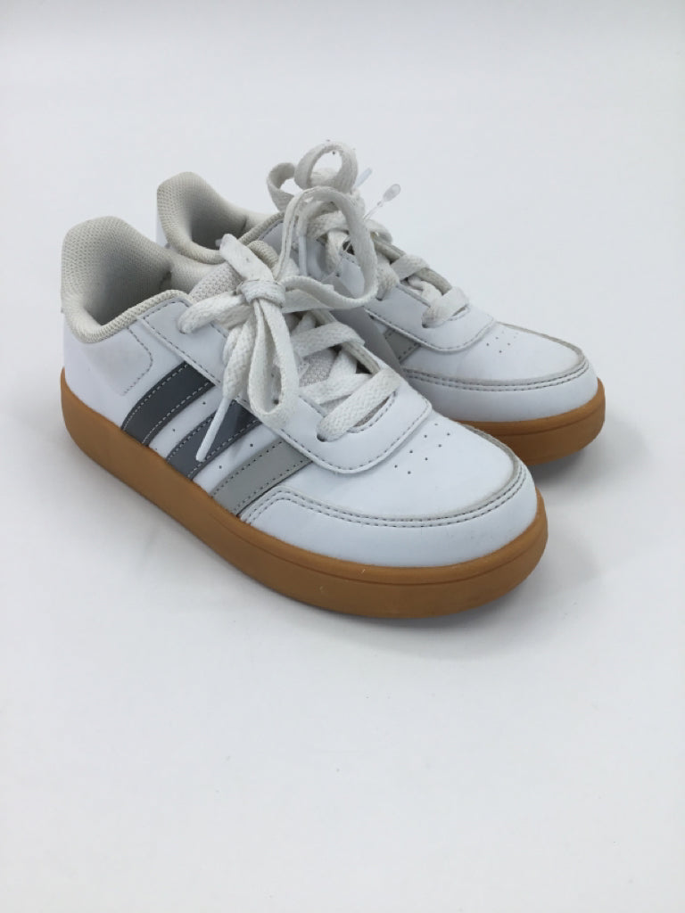 Adidas Child Size 11.5 White Sneakers