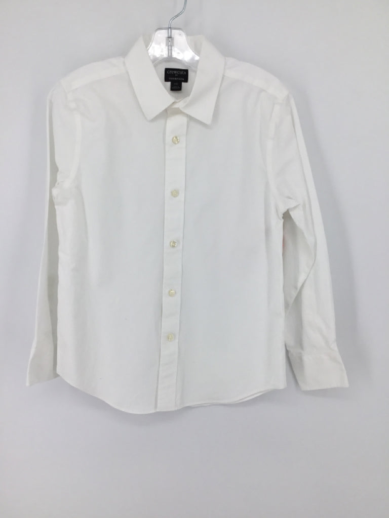 Crewcuts Child Size 10 White Solid Shirt - boys