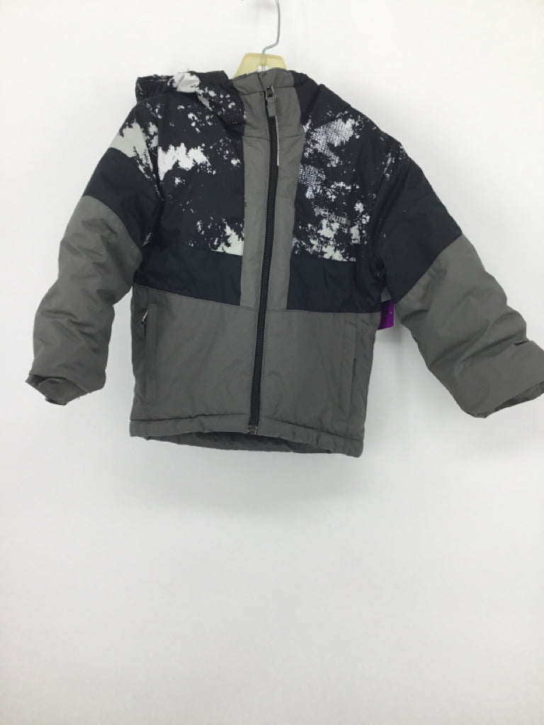 Columbia Child Size 4 Gray Print Outerwear - boys