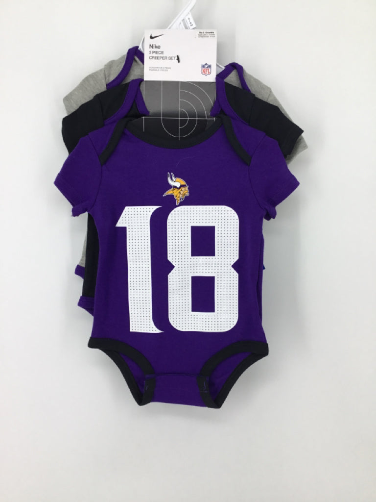 Nike Child Size 3-6 Months Purple Onesie