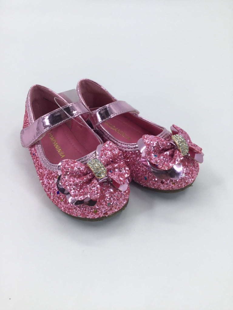 Pandaninjia Child Size 7 Toddler Pink Dress Shoes