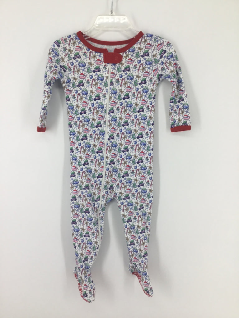 vineyard vines Child Size 12-18 Months Multi-Color Christmas Sleeper