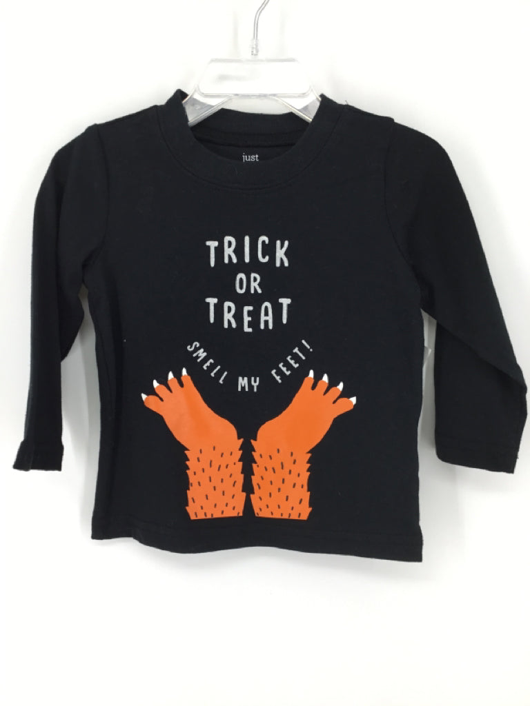 Just One You Made by Carters Child Size 18 Months Black Halloween T-Shirt