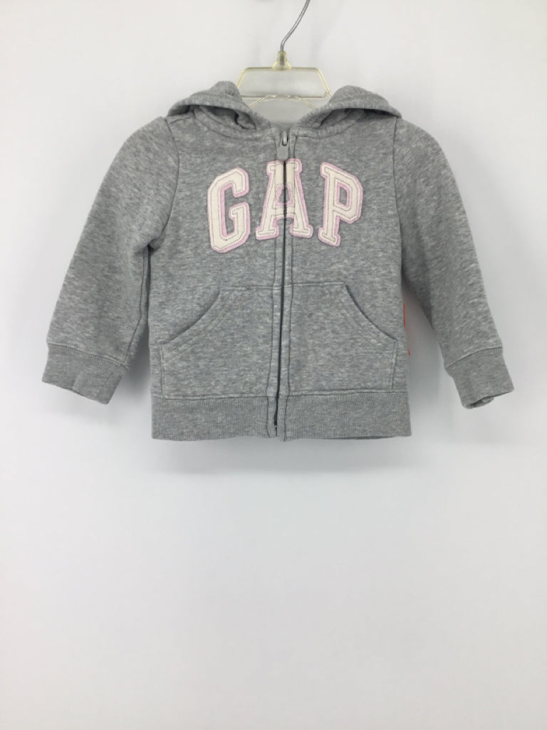 Baby Gap Child Size 12-18 Months Gray Hoodie - girls
