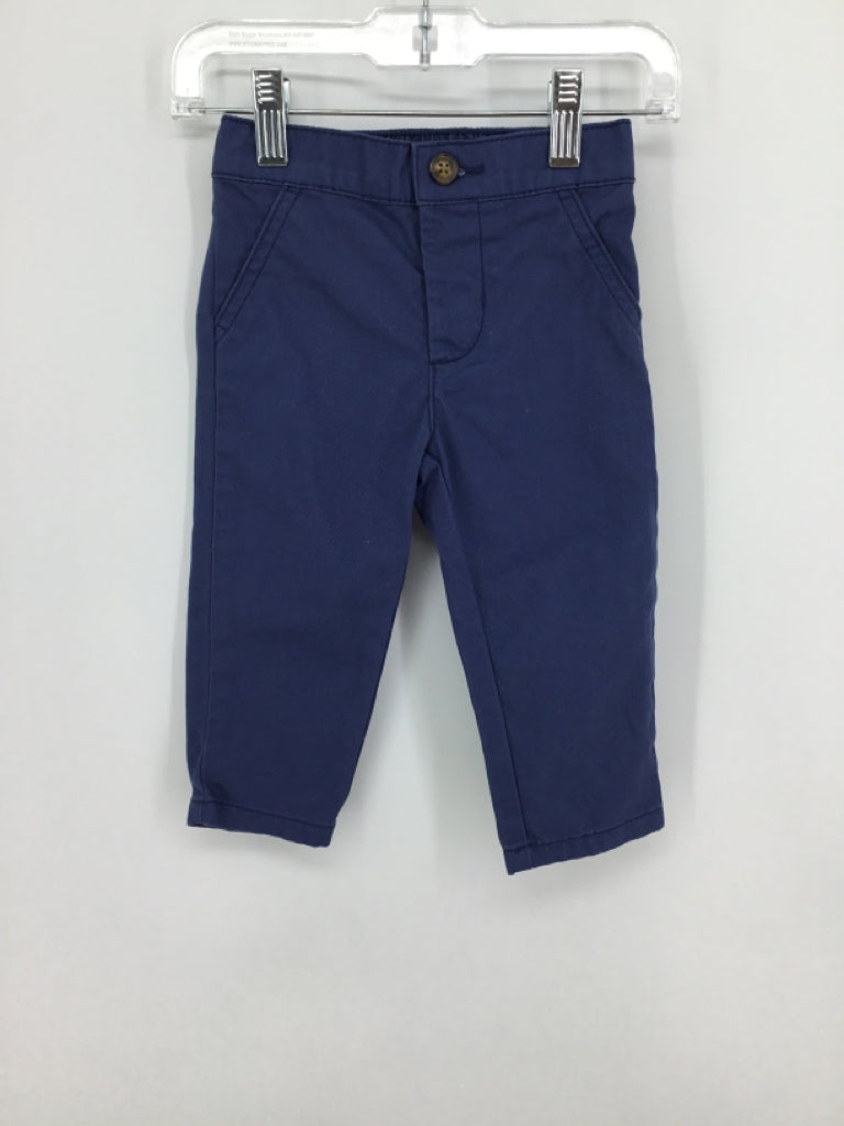 Child of Mine Child Size 12 Months Blue Solid Pants - boys