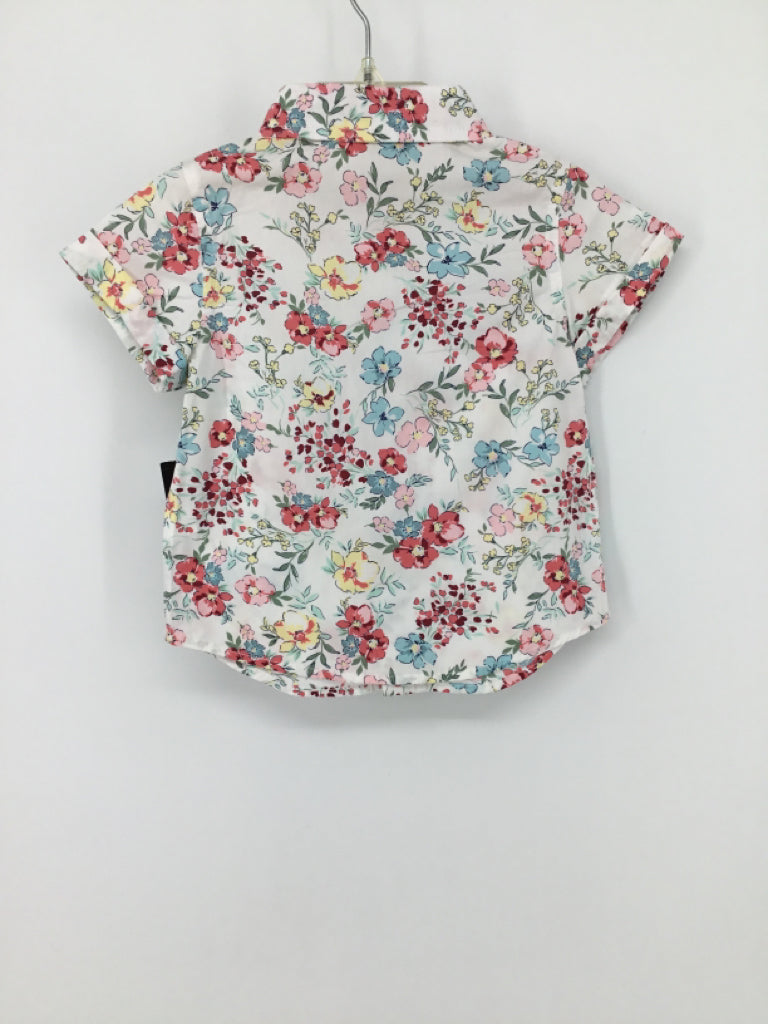First Impressions Child Size 6-9 Months Multi-Color Floral Shirt - boys