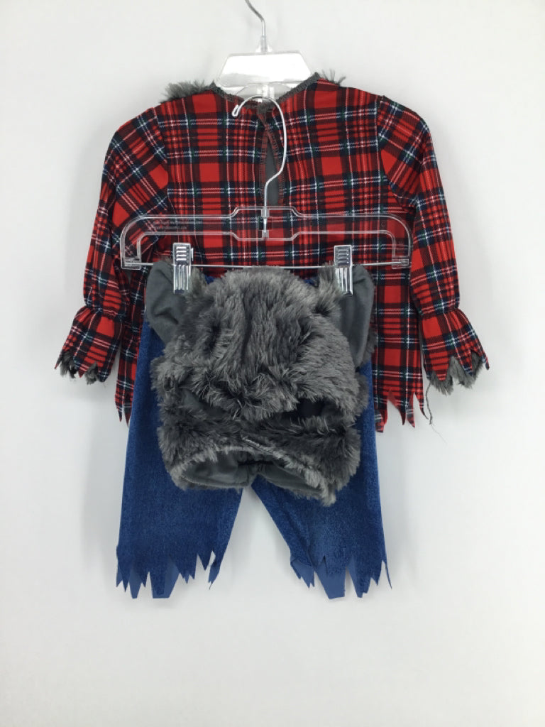 Spirit Child Size 6-12 Months Red Werewolf Halloween Costume