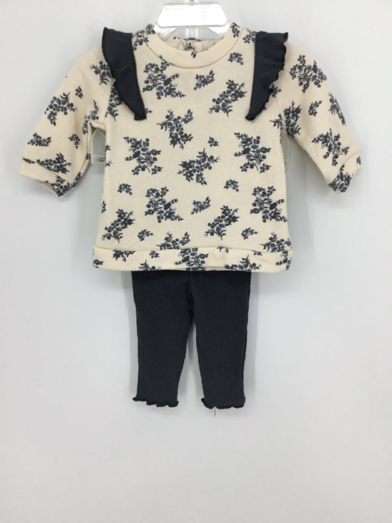 Nicole Miller Child Size 3-6 Months Gray Outfit - girls