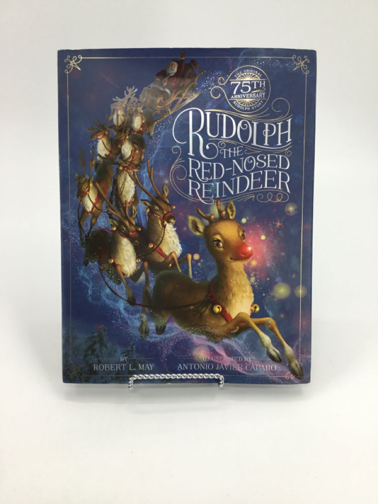 Rudolph The Red-Nosed Reindeer Hardcover Christmas Book