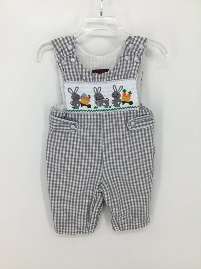 Lil Cactus Child Size 3-6 Months Gray Easter Outfit