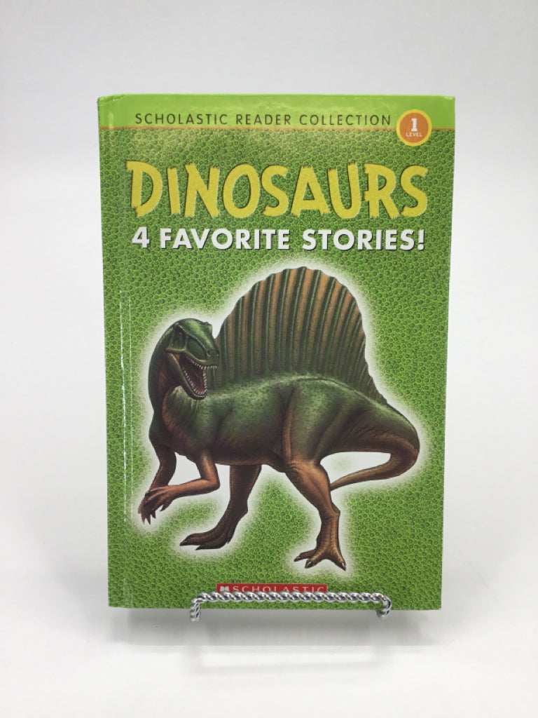 Scholastic Dinosaurs 4 Favorite Stories! Hardcover Book