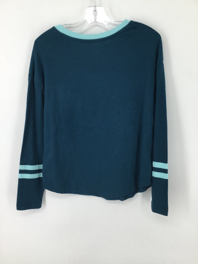 Justice Child Size 10 Teal T-shirt - girls