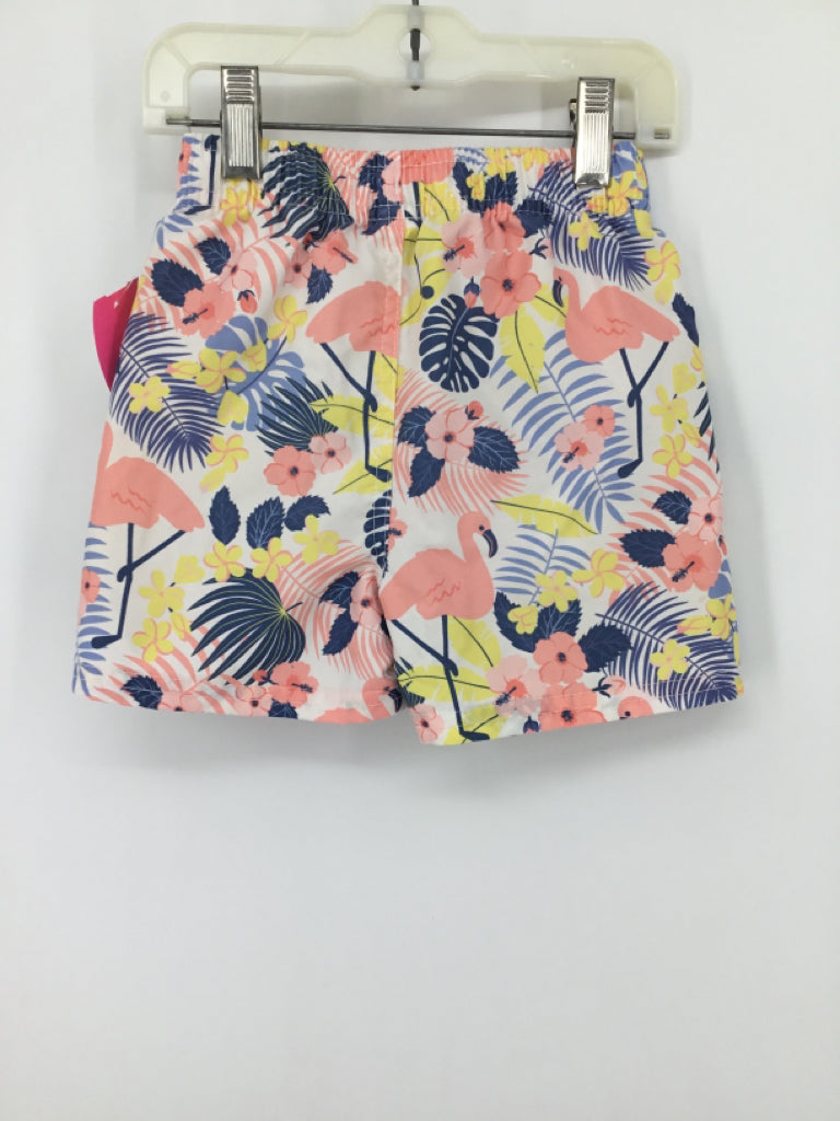 Rugged Butts Child Size 2 Multi-Color Print Swimwear - boys