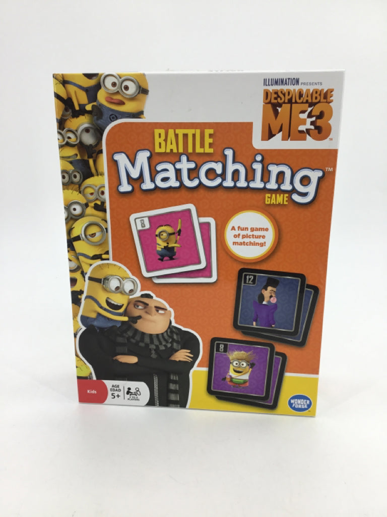 Wonder Forge Dispicable Me 3 Battle Matching Game