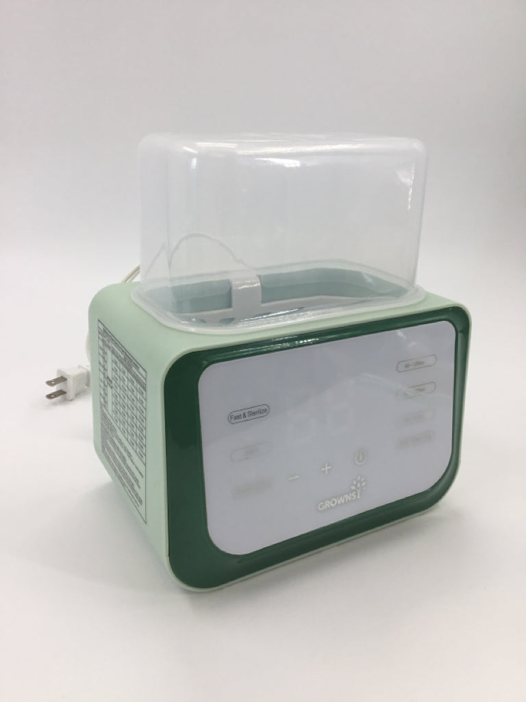 Grownsy 8-in-1 Fast Baby Bottle Warmer with Dual Bottle Capacity