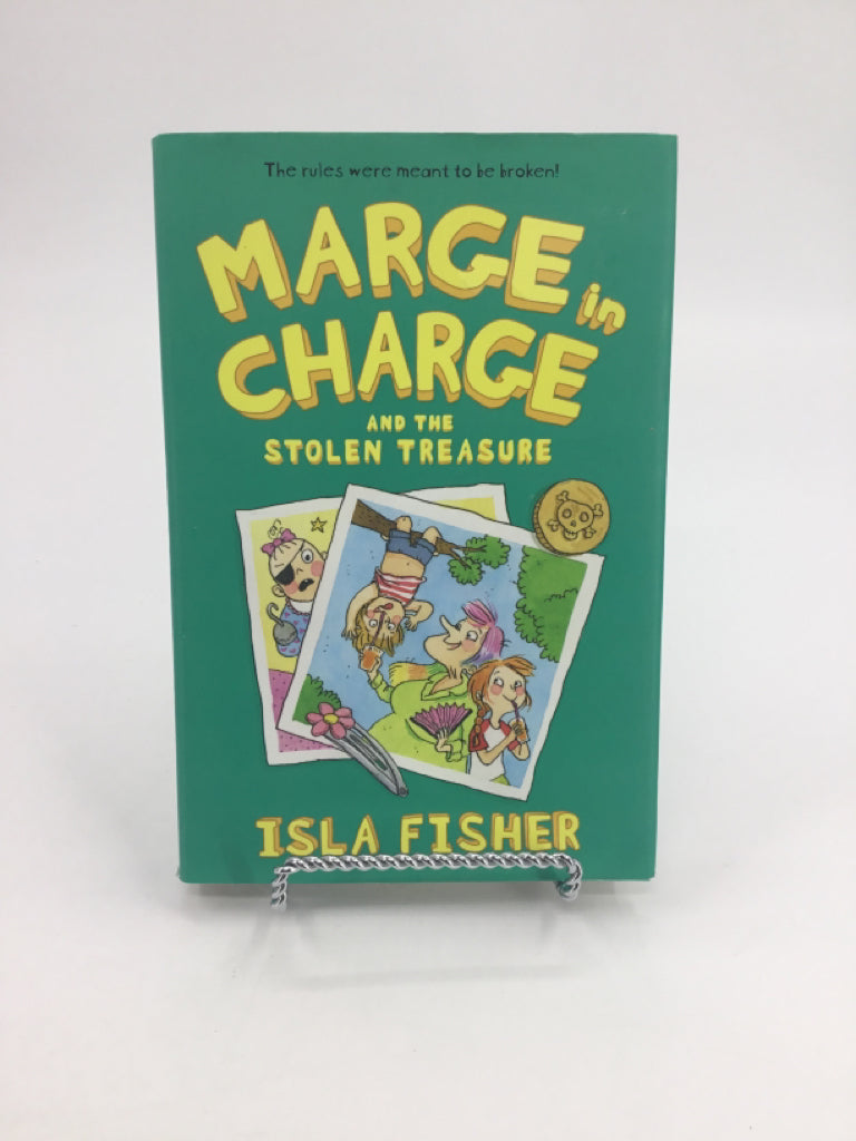 Marge in Charge and the Stolen Treasure Hardcover Book