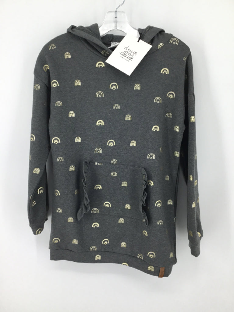 Deux Nar Duex Child Size 10 Gray Sweatshirt - girls
